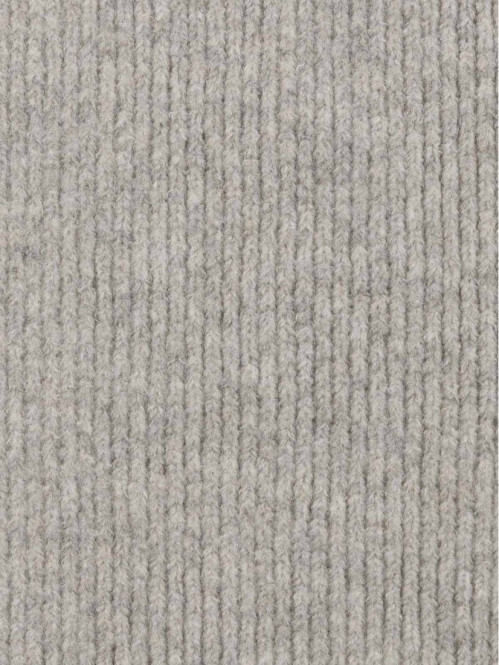 Écharpe femme gris clair chiné