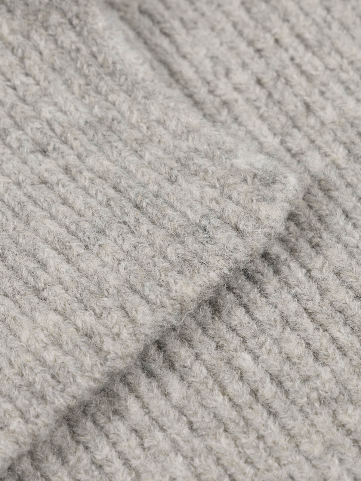 Écharpe femme gris clair chiné