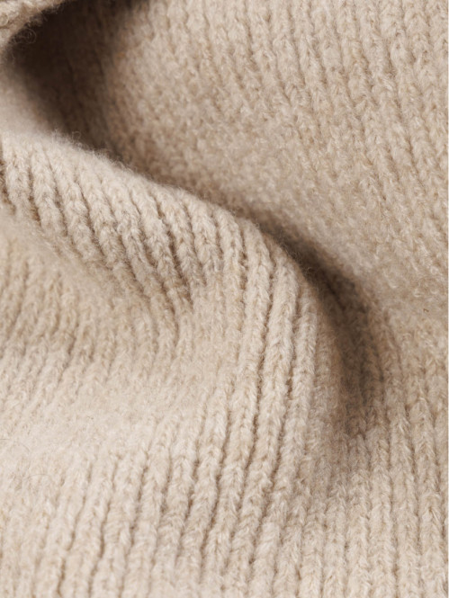 Écharpe femme camel chiné