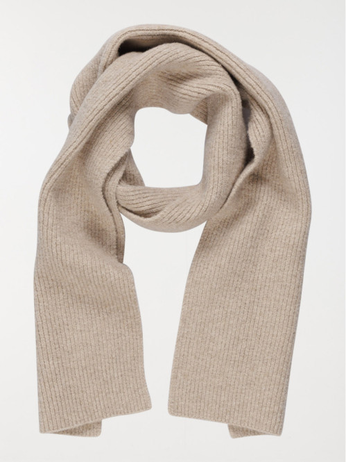 Écharpe femme camel chiné
