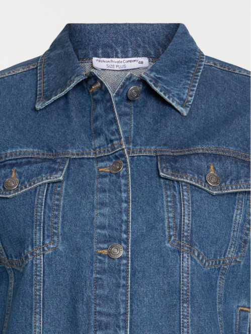 Veste en jean stone grande...