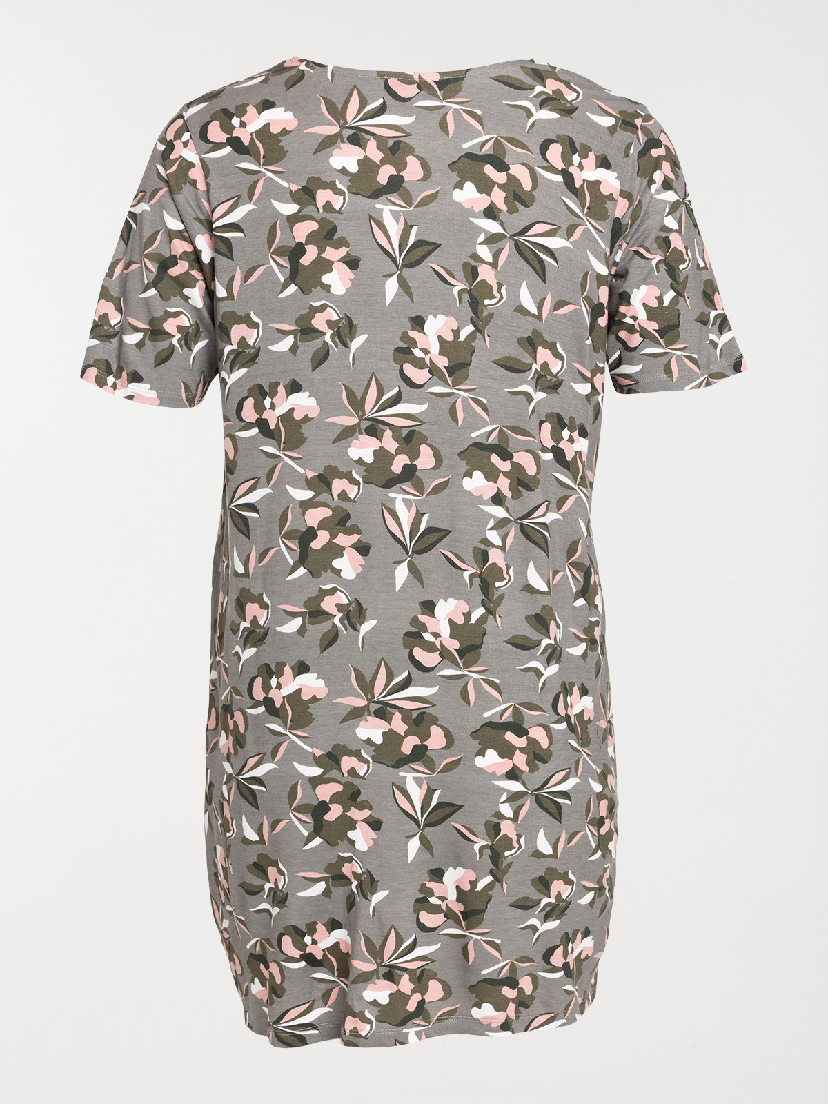 Chemise de nuit fleurie femme