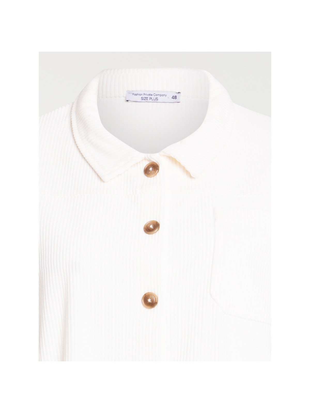 Surchemise velours grande taille femme