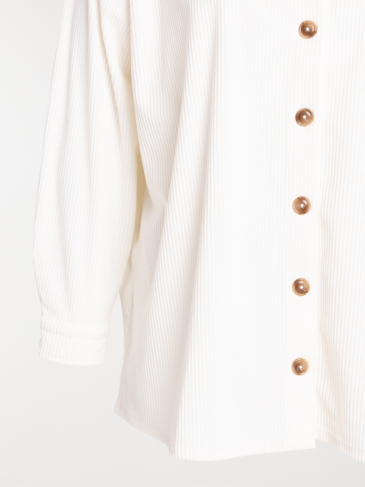 Surchemise velours grande taille femme