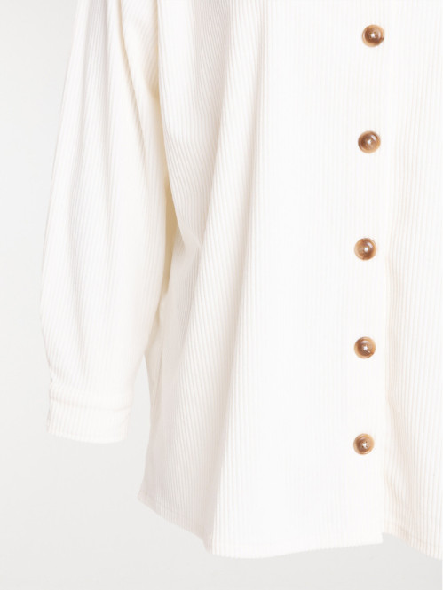 Surchemise velours grande...