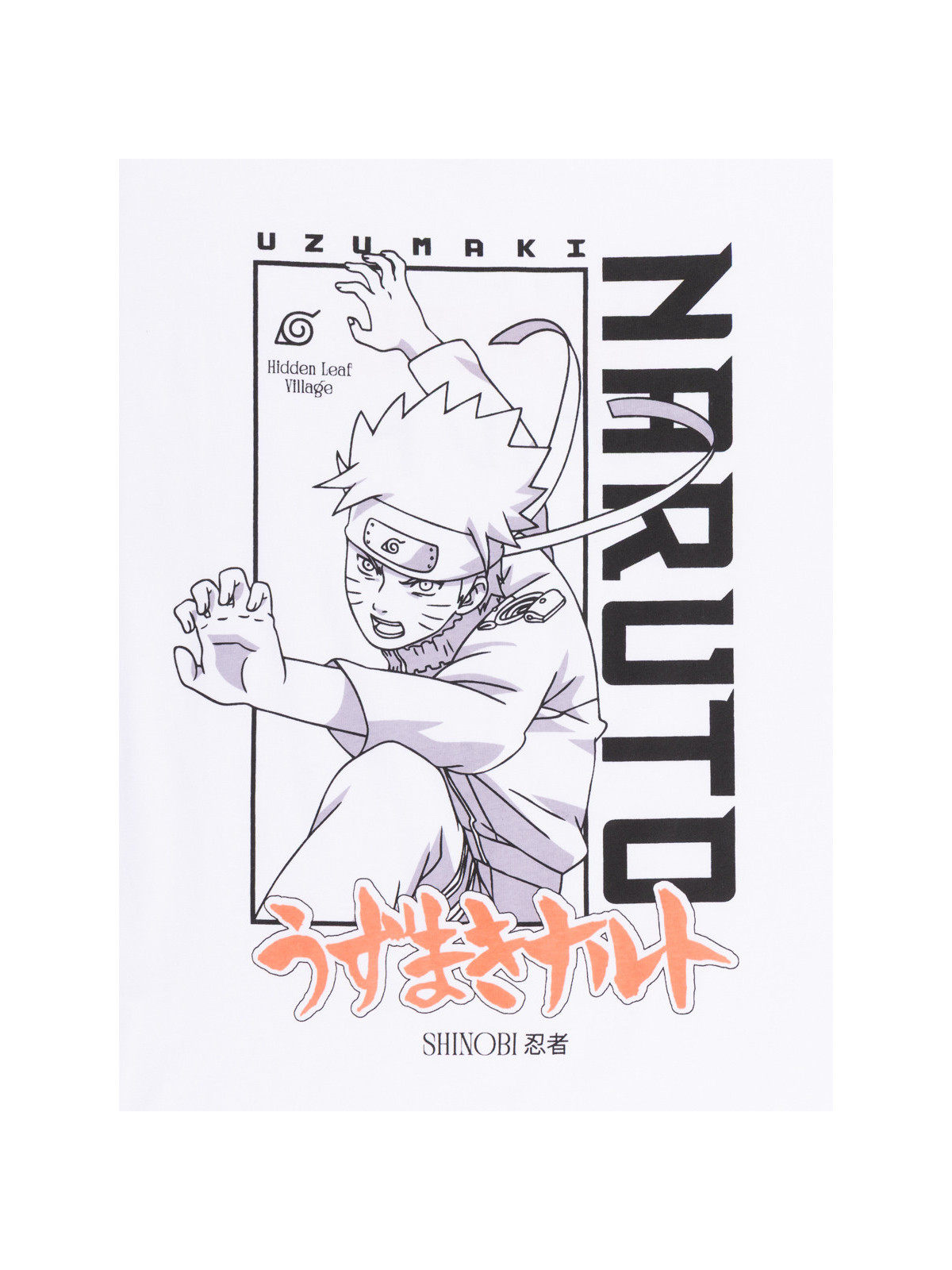 T-shirt Naruto garçon (XXS-M) T-shirt Naruto garçon (XXS-M)