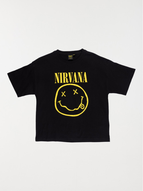 T-shirt Nirvana garçon (XXS-M)