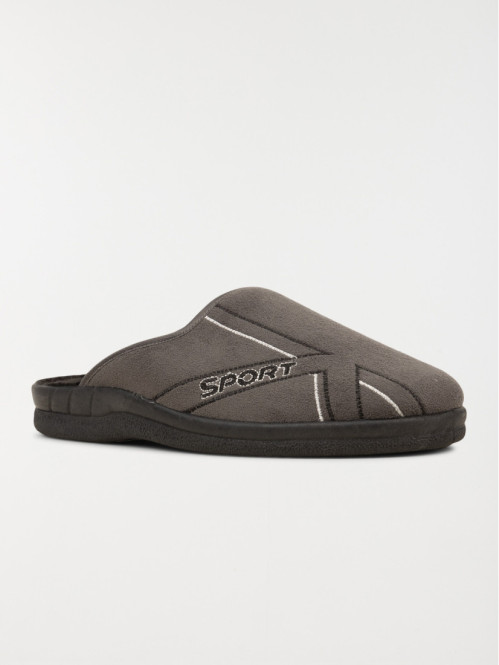 Chausson brodé sport homme (40-46) Chausson brodé sport homme (40-46)