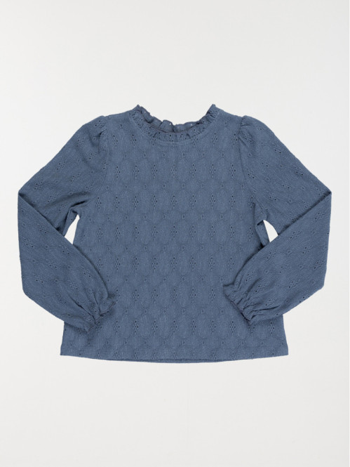 T-shirt col montant fille (3-12A)