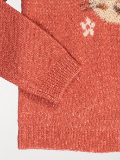 Pull léopard fille (3-12A)