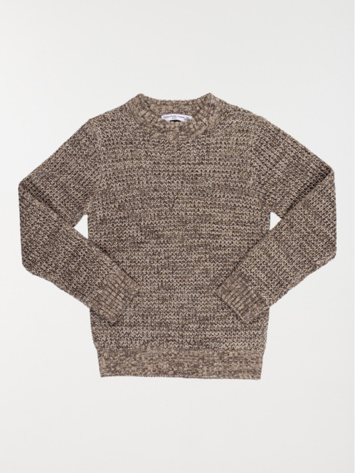 Pull col rond garçon (3-12A)