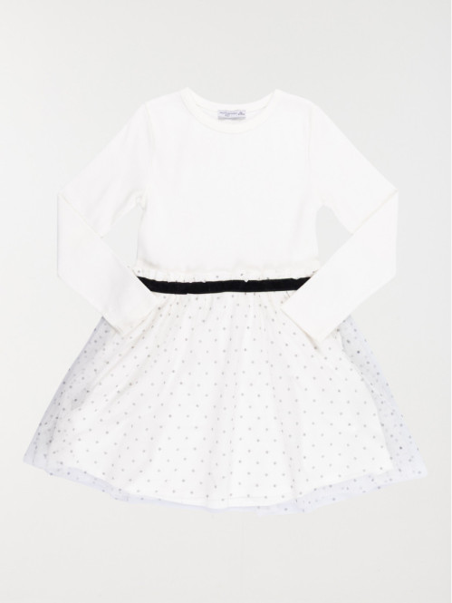 Robe effet 2 en 1 fille (3-12A)