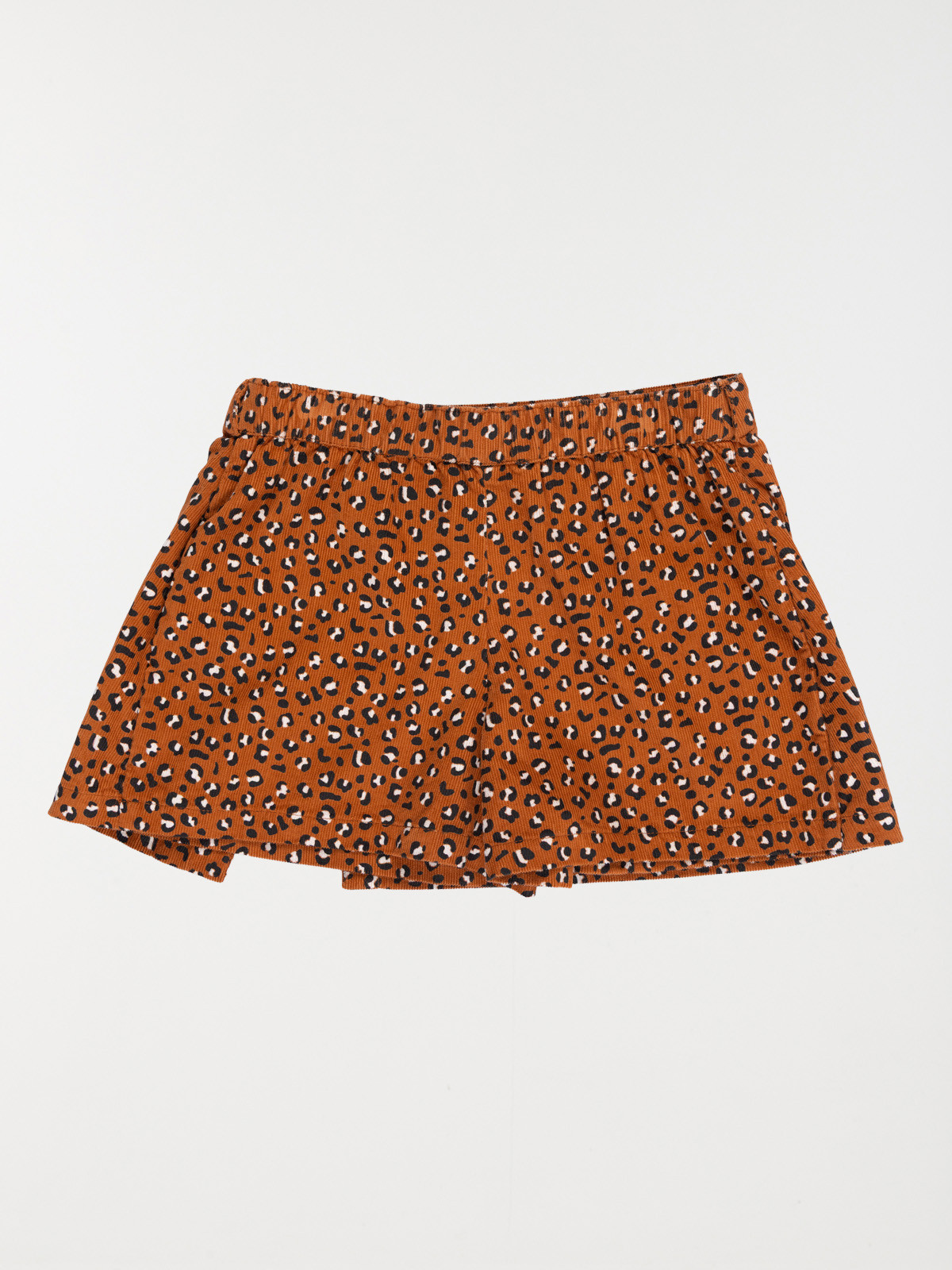Jupe short léopard fille (3-12A)