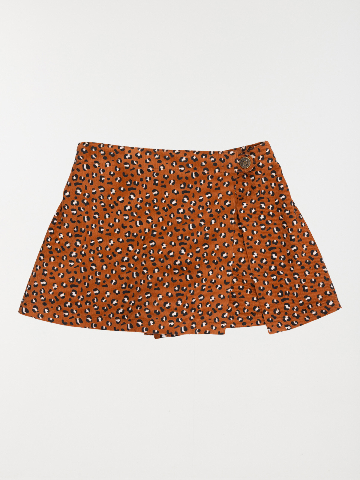 Jupe short léopard fille (3-12A)