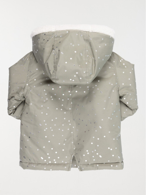 Manteau imprimé fille (3-36M)