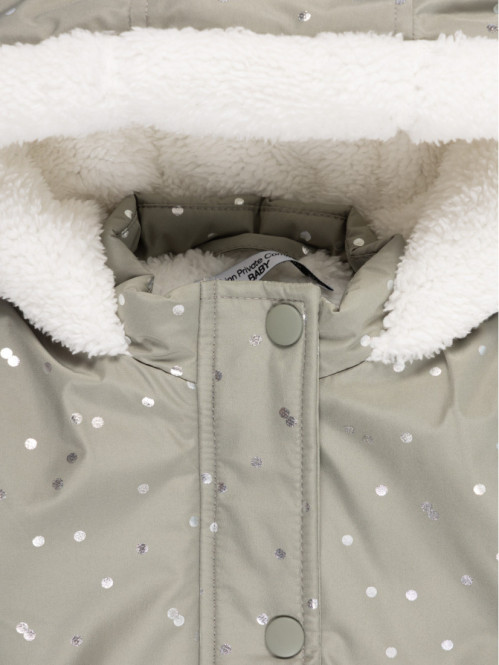 Manteau imprimé fille (3-36M)