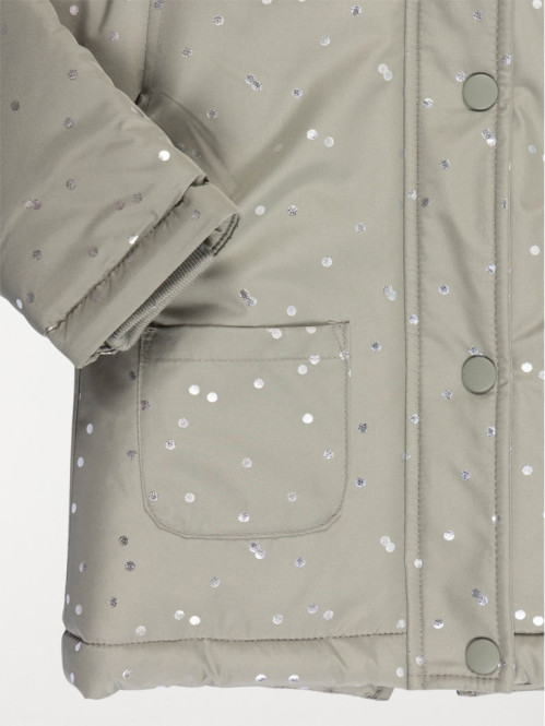 Manteau imprimé fille (3-36M)