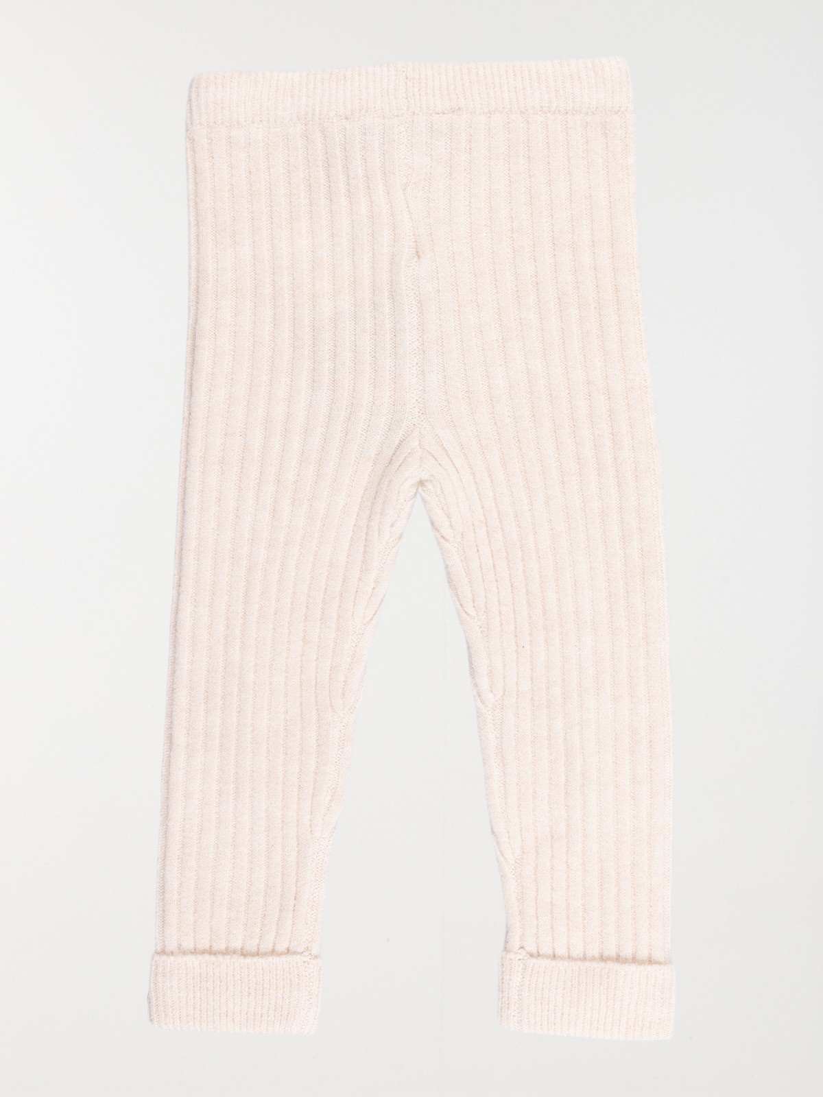Legging tricot écru fille (3-36M) Legging tricot écru fille (3-36M)
