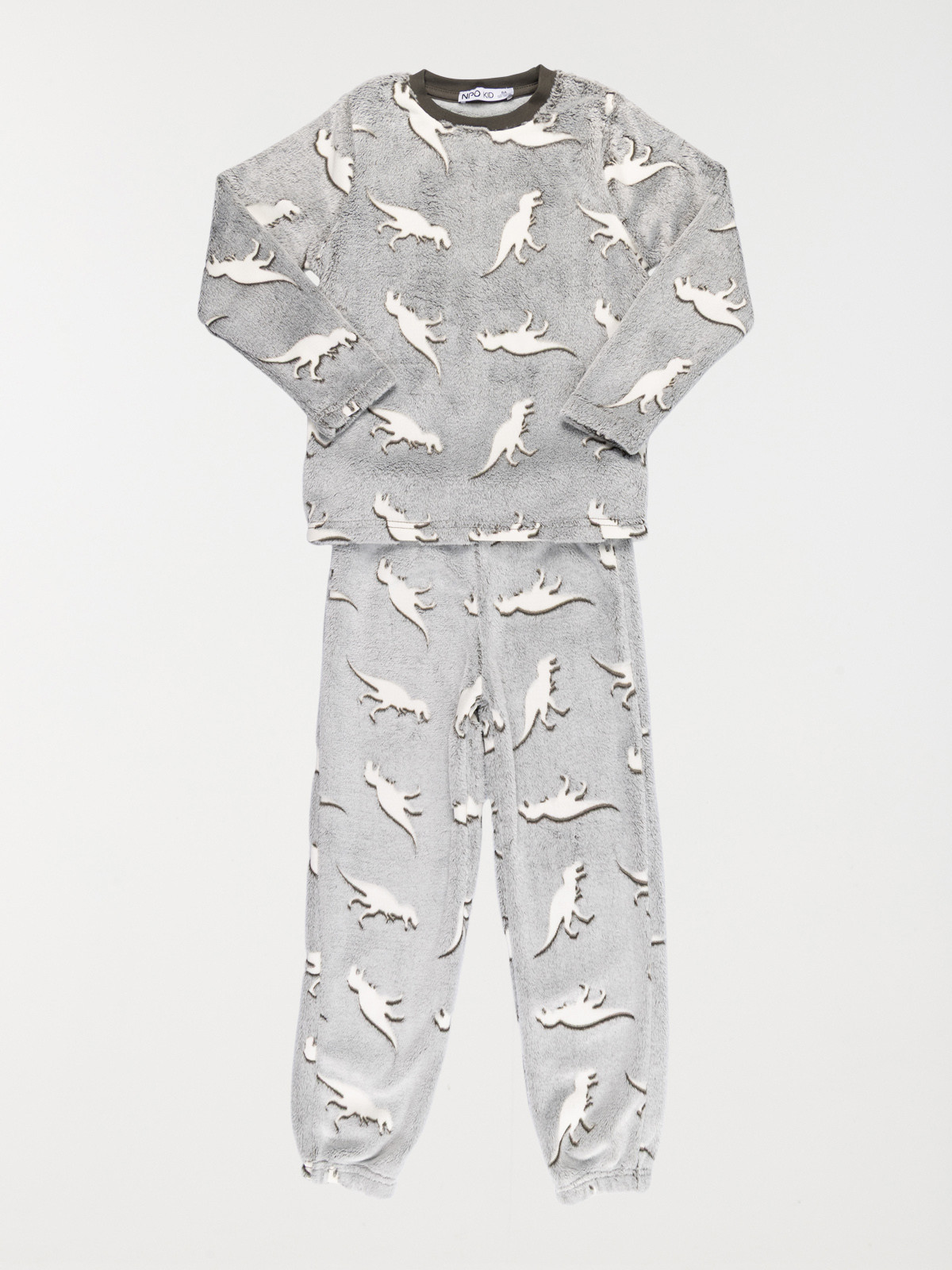 Pyjama dinosaure polaire garçon (3-12A)