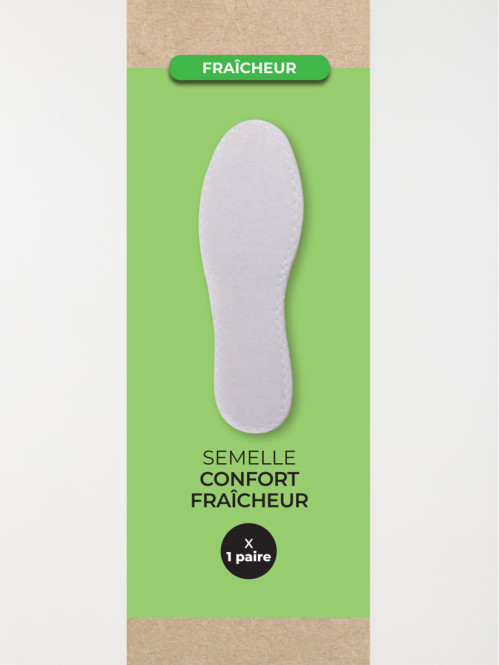Semelle confort fraîcheur 