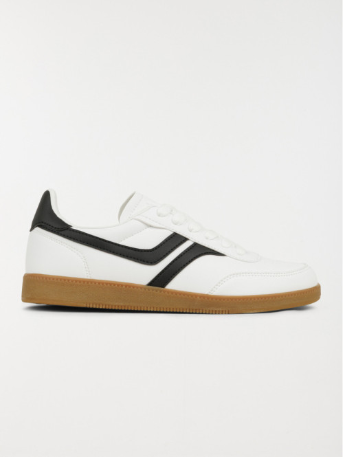 Baskets basses blanches femme (36-41)