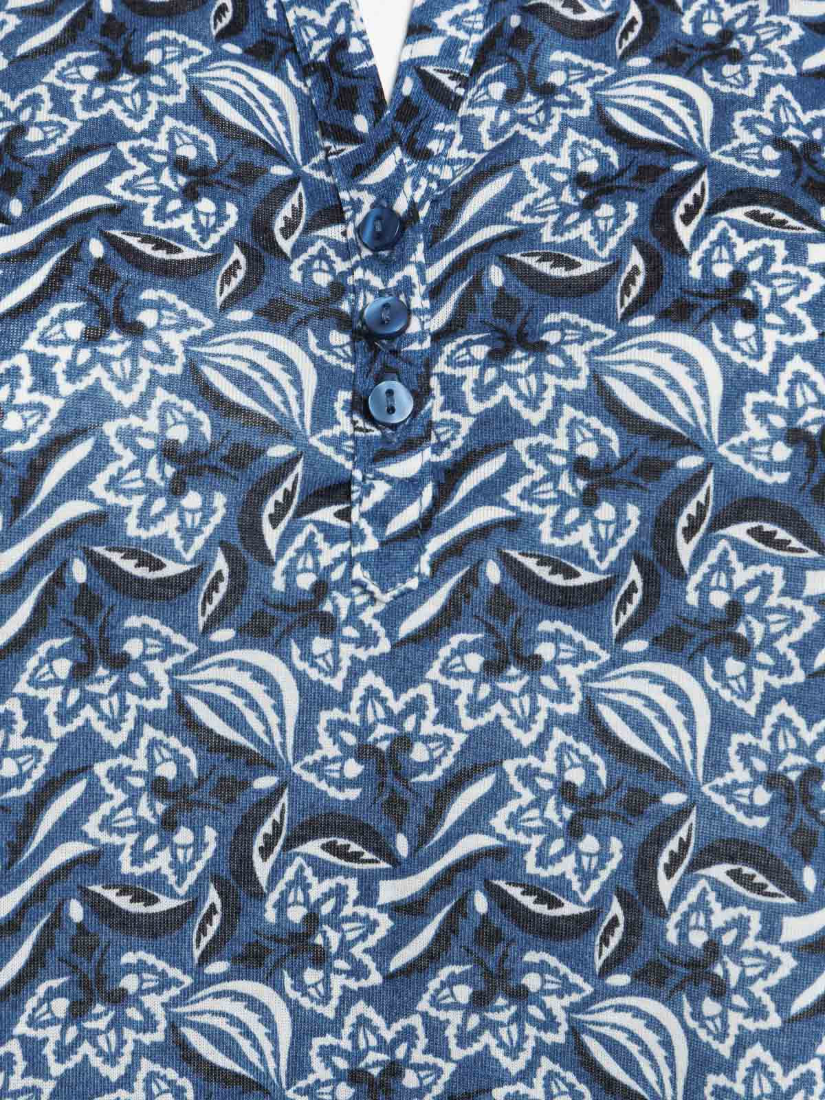 T-shirt bleu gipsy femme grande taille T-shirt bleu gipsy femme grande taille