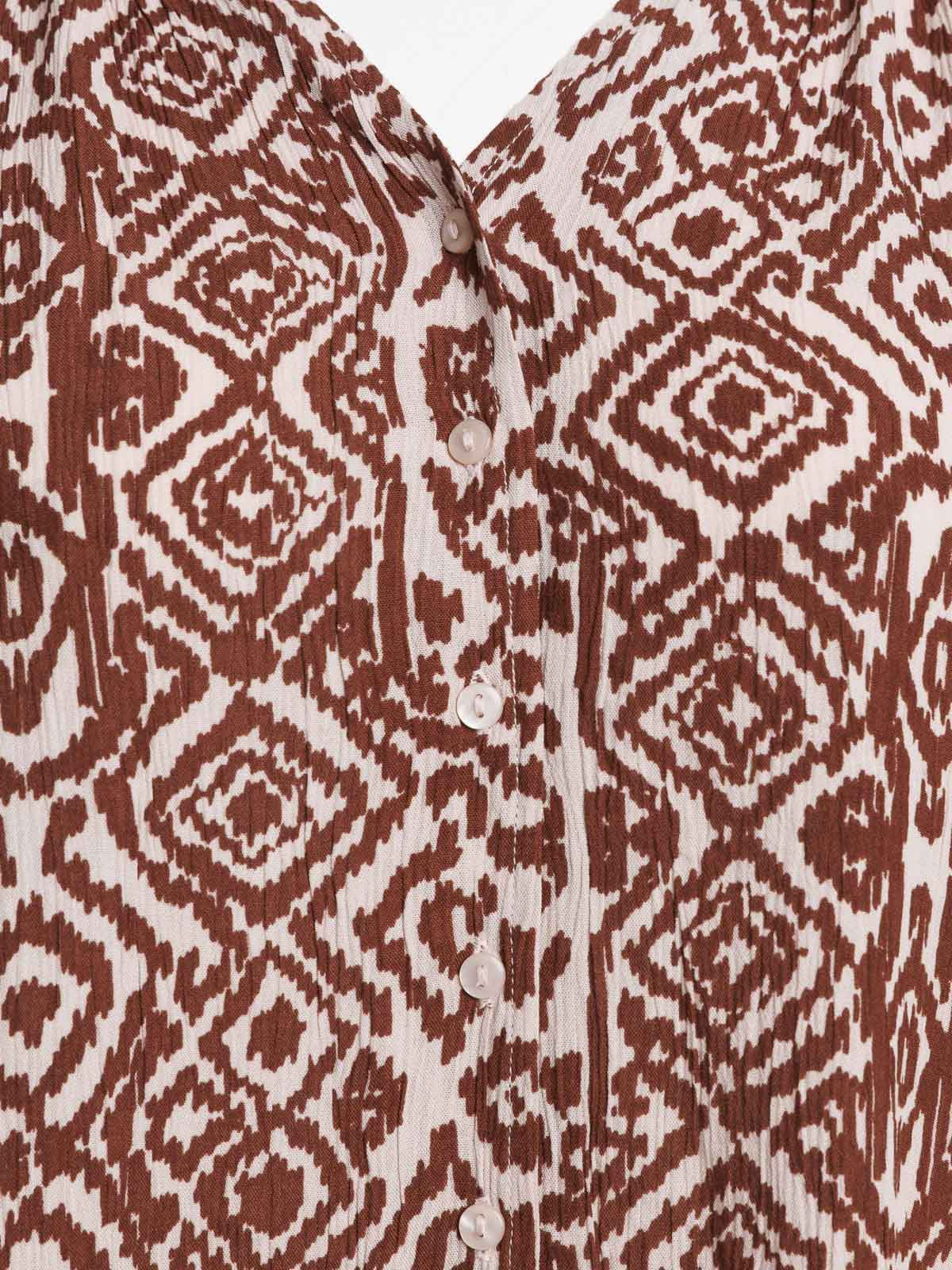 Chemise imprimée grande taille femme Chemise imprimée grande taille femme