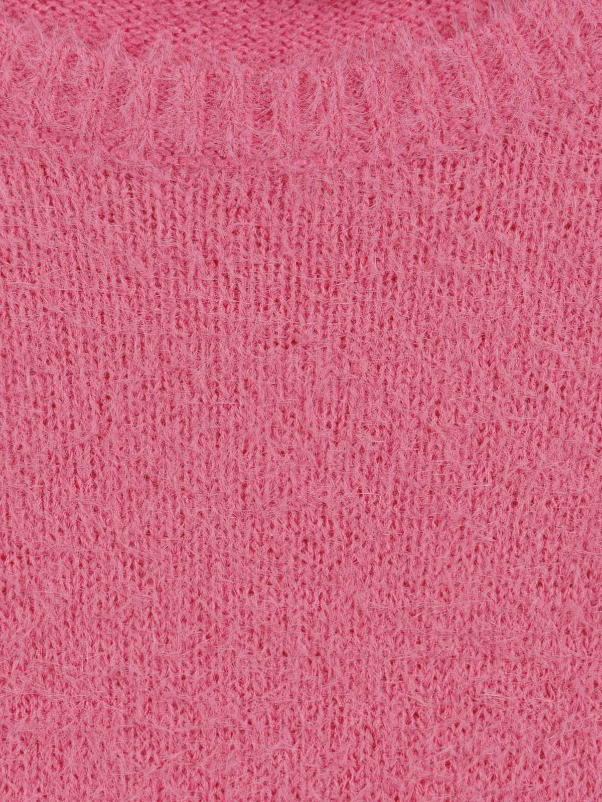 Pull doux rose fluo fille (XXS-M)