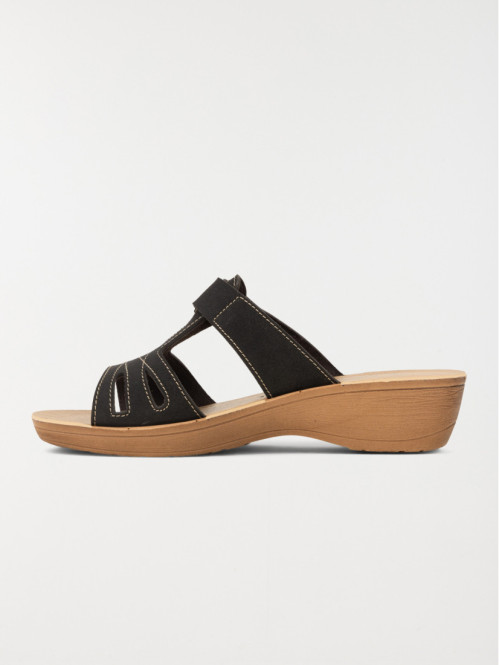 Mule confort femme noir...