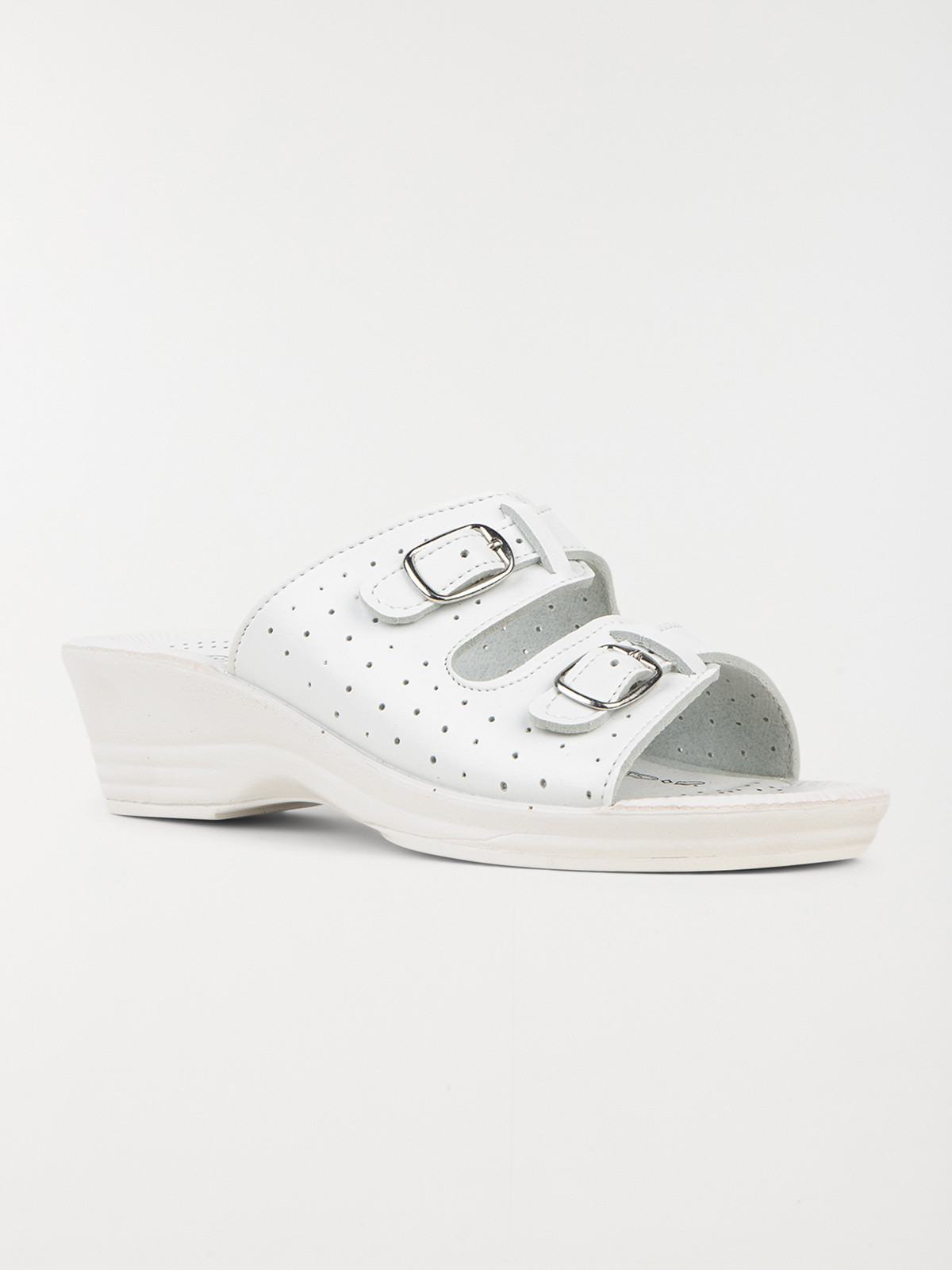 Mules conforts blanches femme (36-41) Mules conforts blanches femme (36-41)