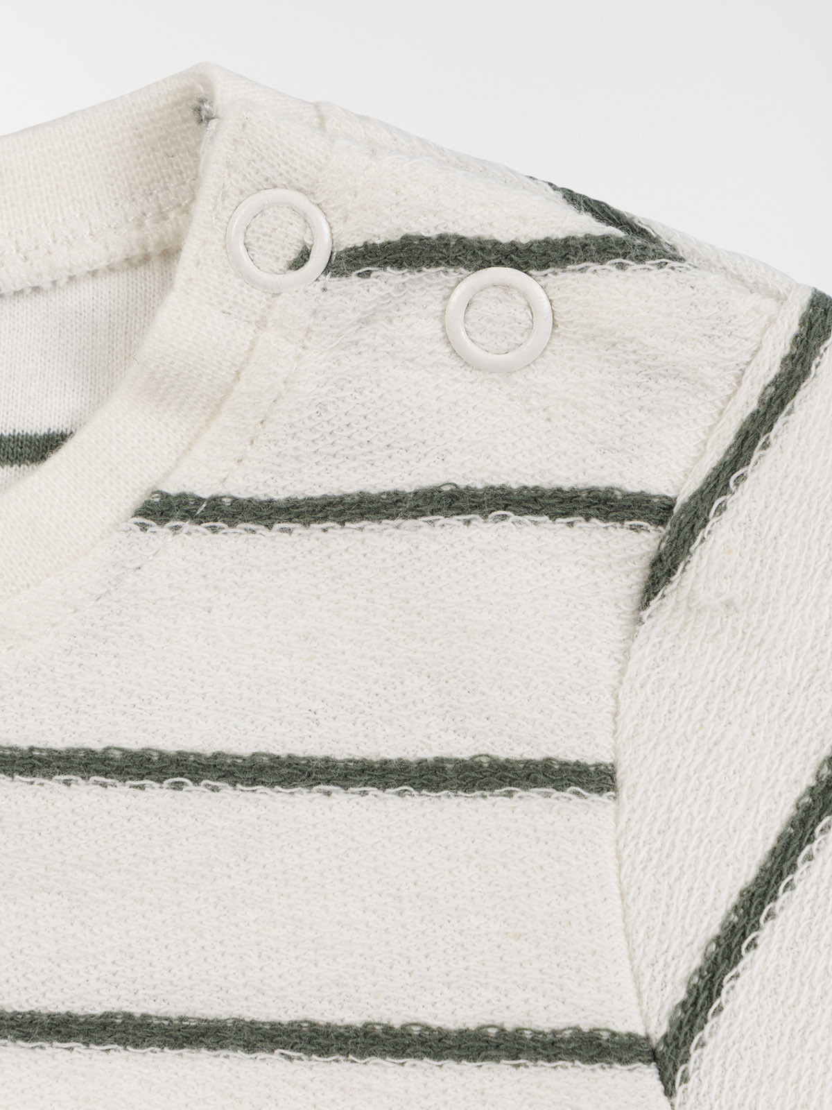 Tee-shirt écru rayé garçon (3-36M) Tee-shirt écru rayé garçon (3-36M)