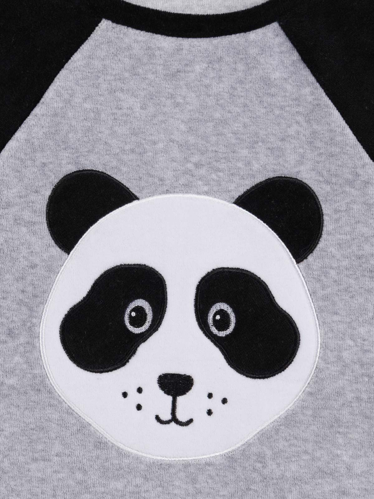 Pyjama velours panda garçon (3-12A) Pyjama velours panda garçon (3-12A)