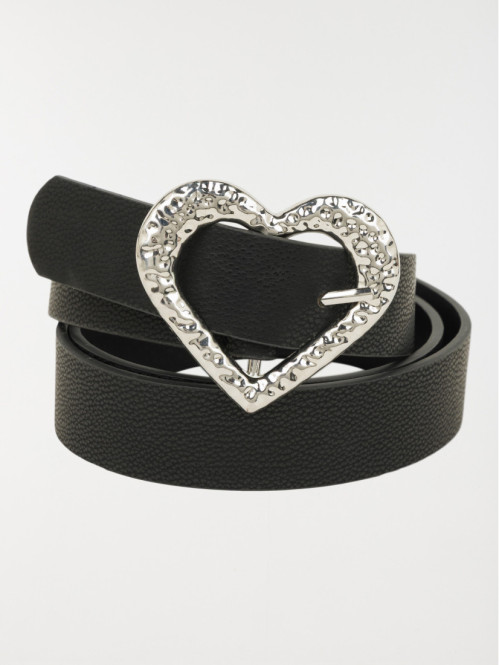 F CEINTURE CTCOEUR noir 