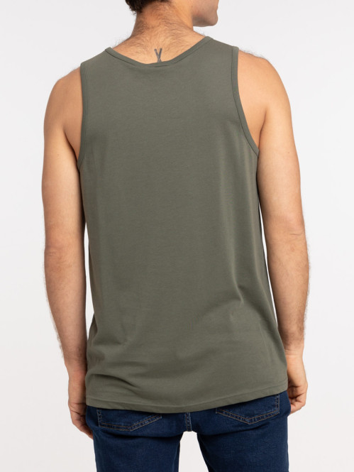 Débardeur kaki verdi homme Débardeur kaki verdi homme