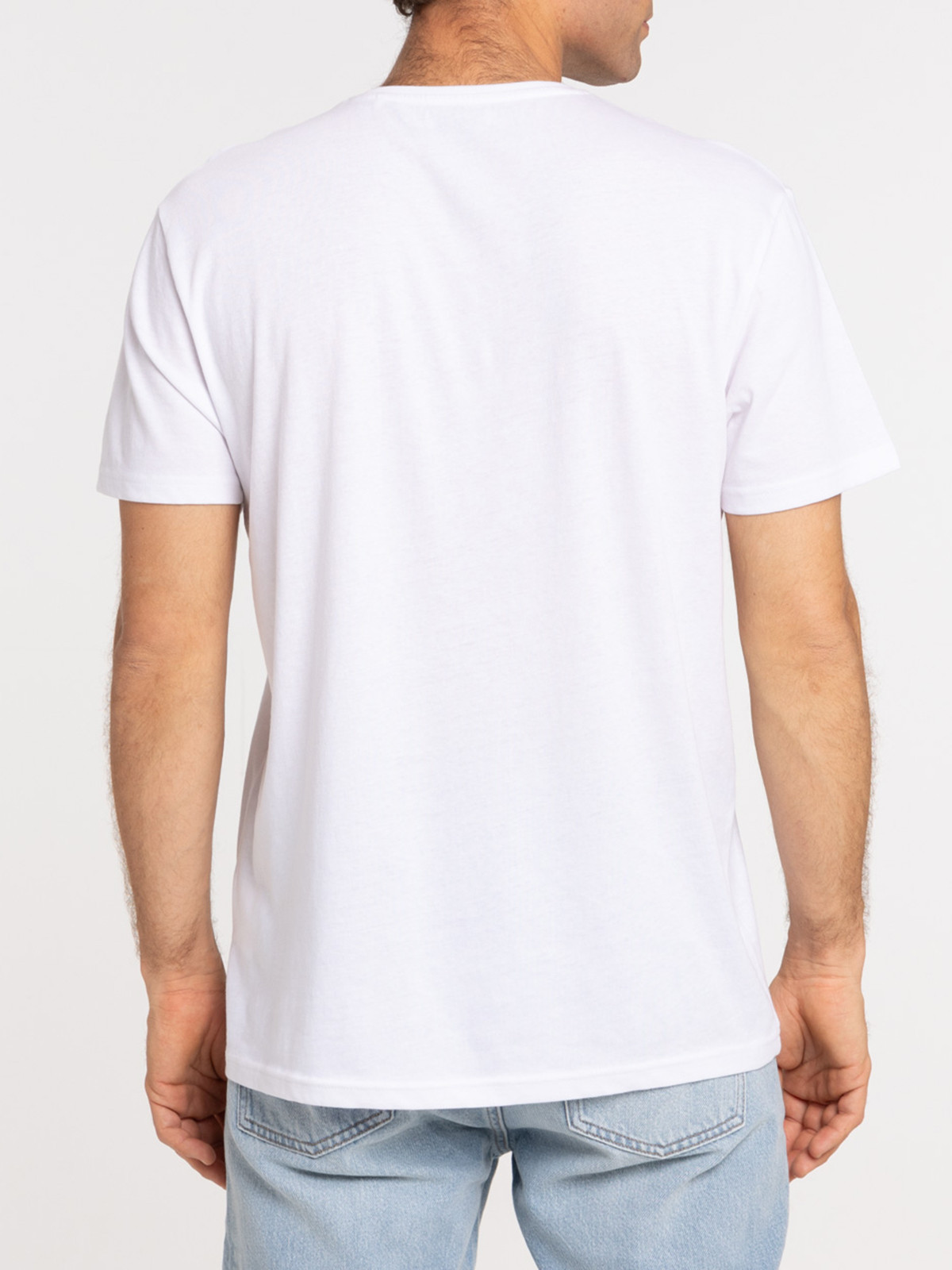 T-shirt blanc imprimé moto homme T-shirt blanc imprimé moto homme