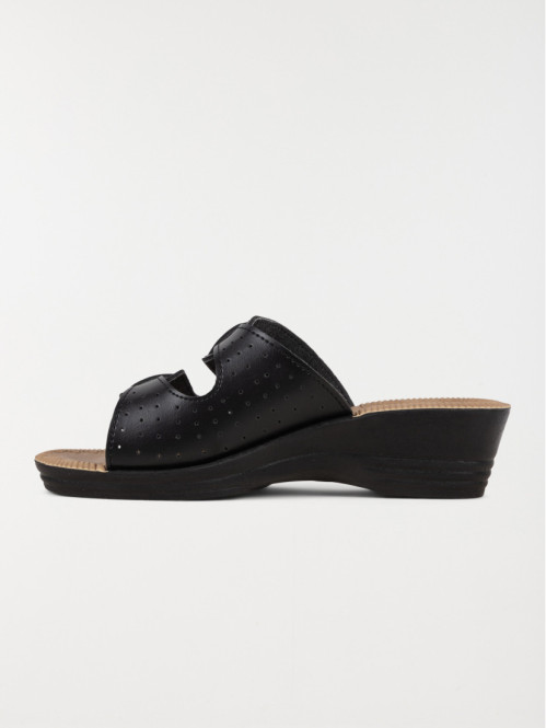 Mule confort noire femme (36-41) Mule confort noire femme (36-41)