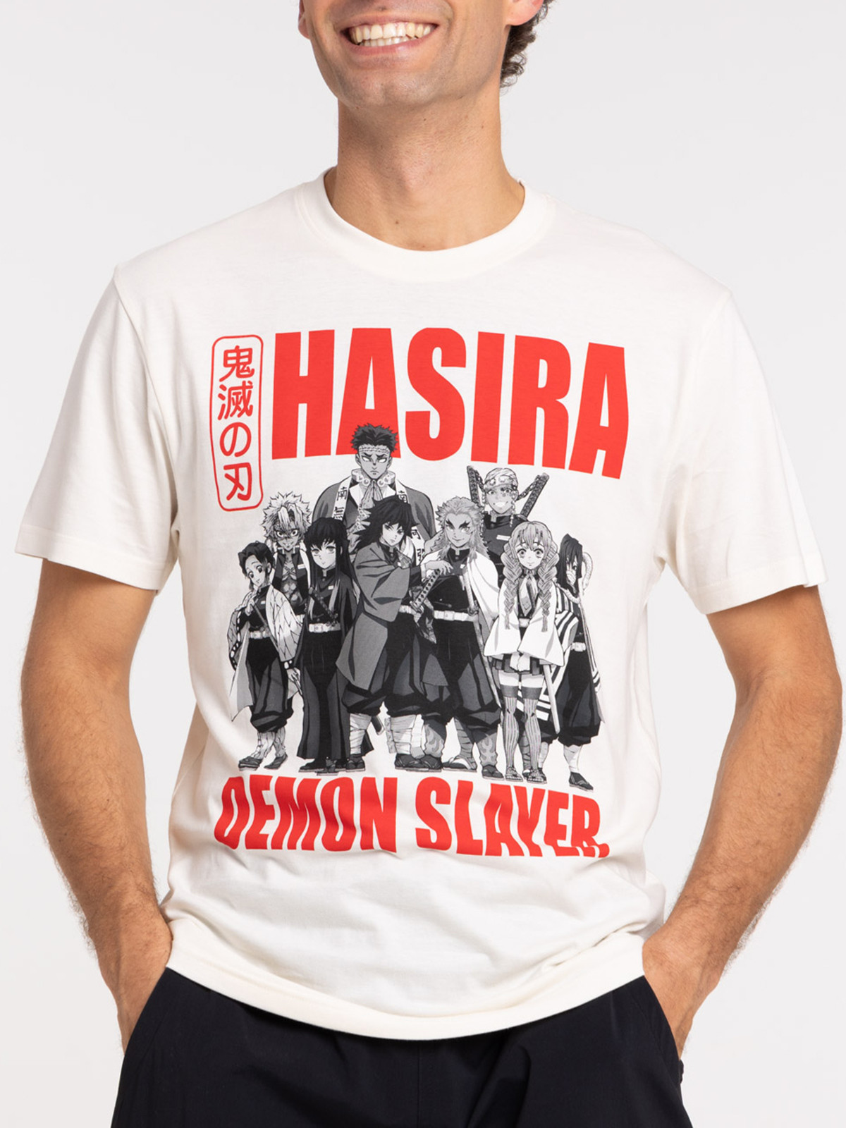 T-shirt HASHIRA de Demon slayer homme