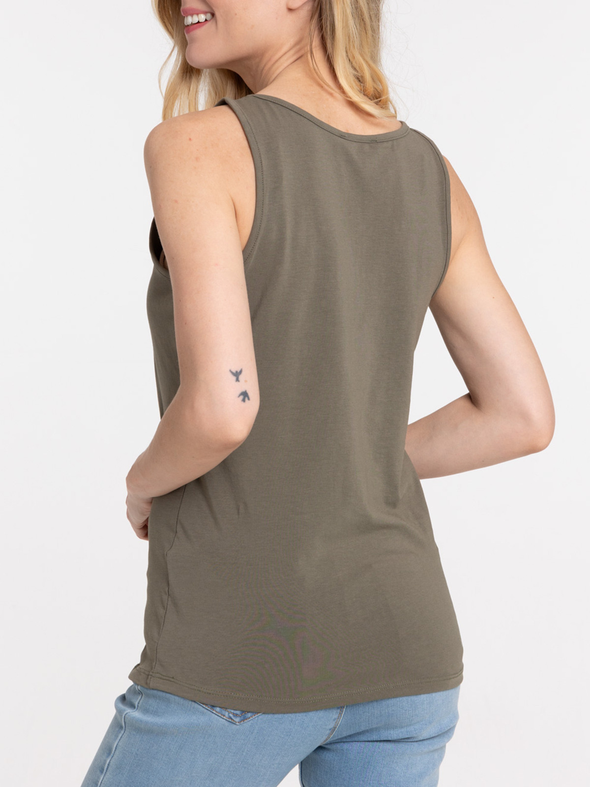 Débardeur urban kaki femme Débardeur urban kaki femme