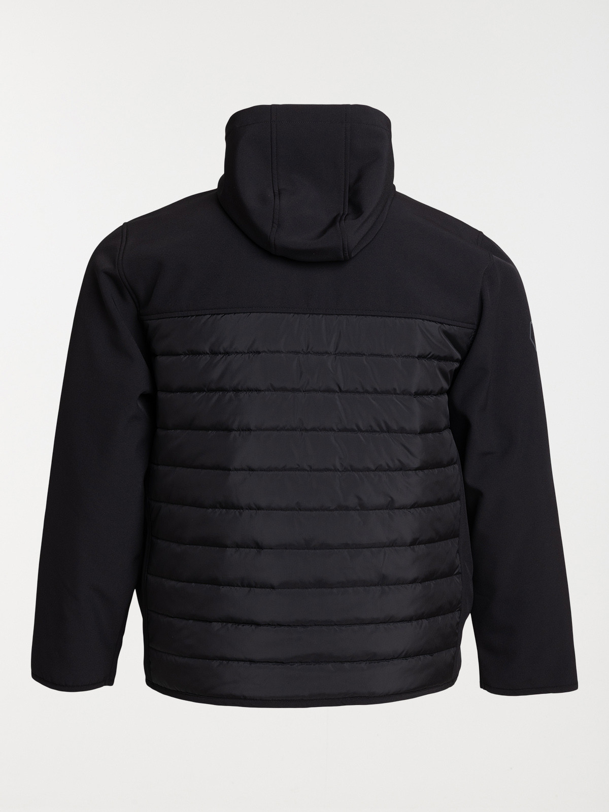 Doudoune à capuche grande taille homme