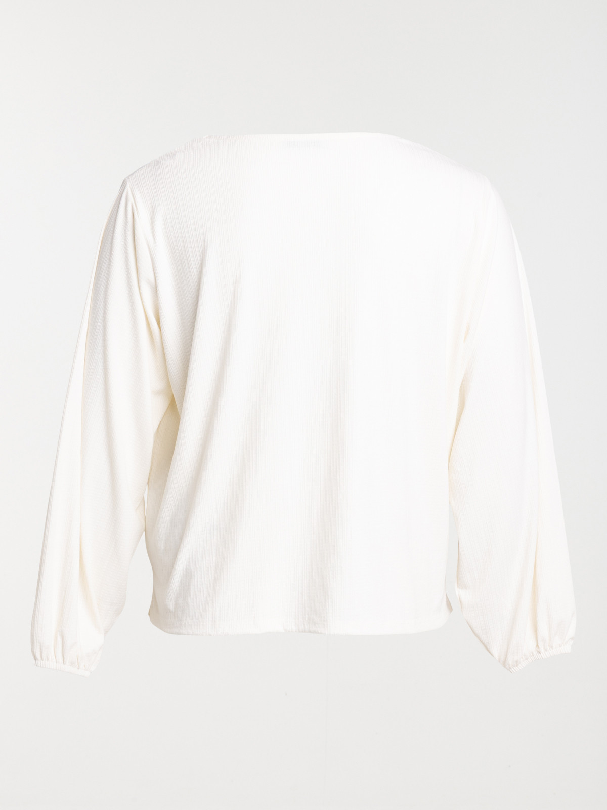 T-shirt écru femme grande taille