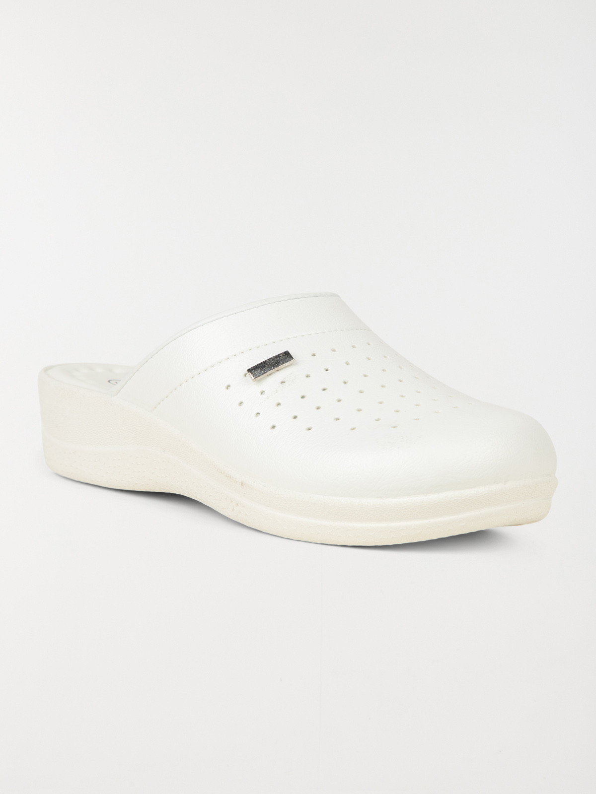 Sabot confort blanc femme (36-41)