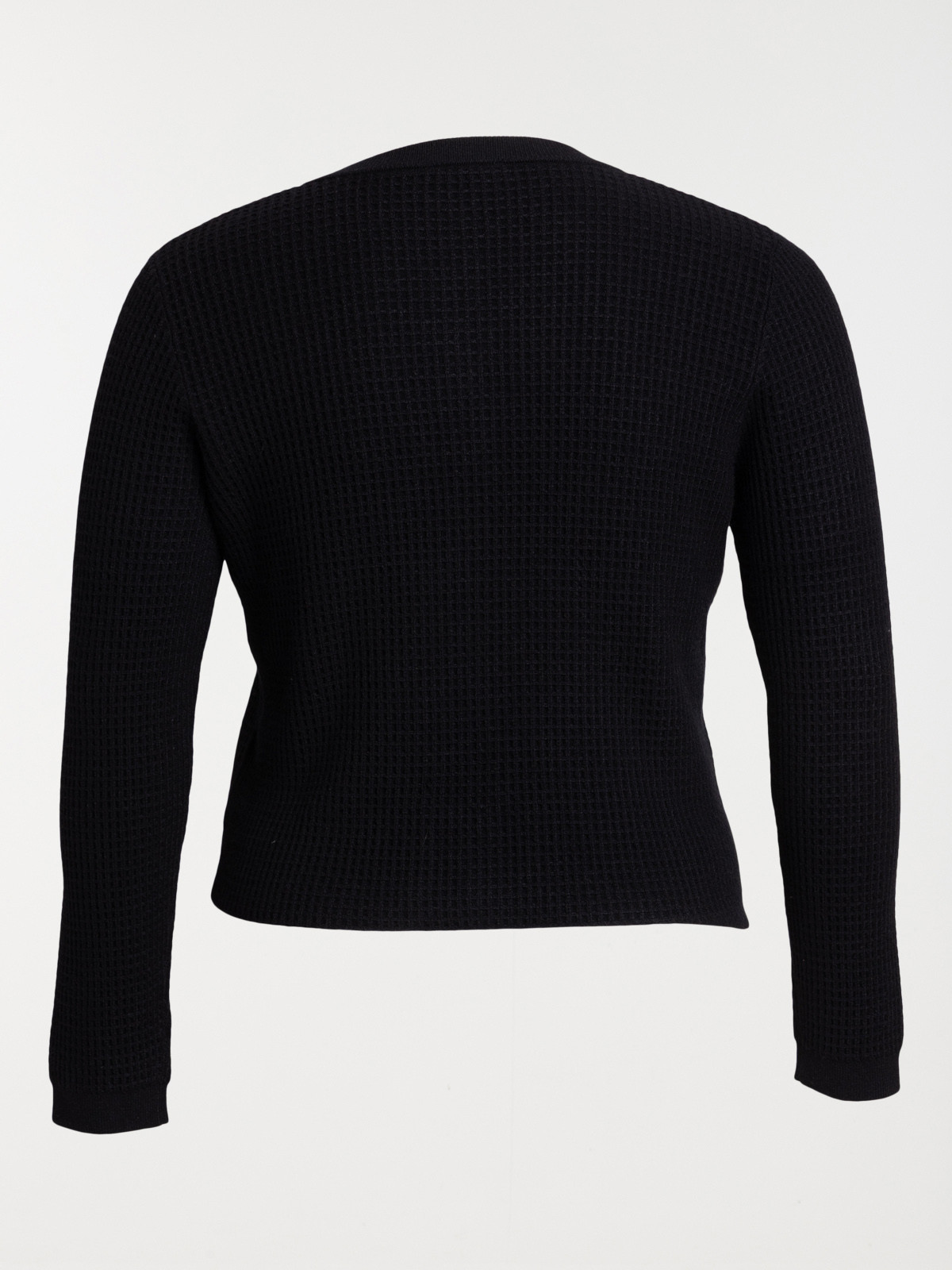 Gilet boutonné grande taille femme