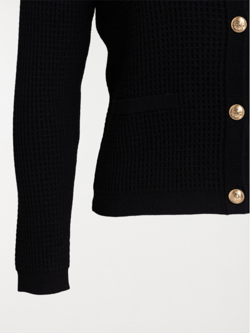 Gilet boutonné grande...