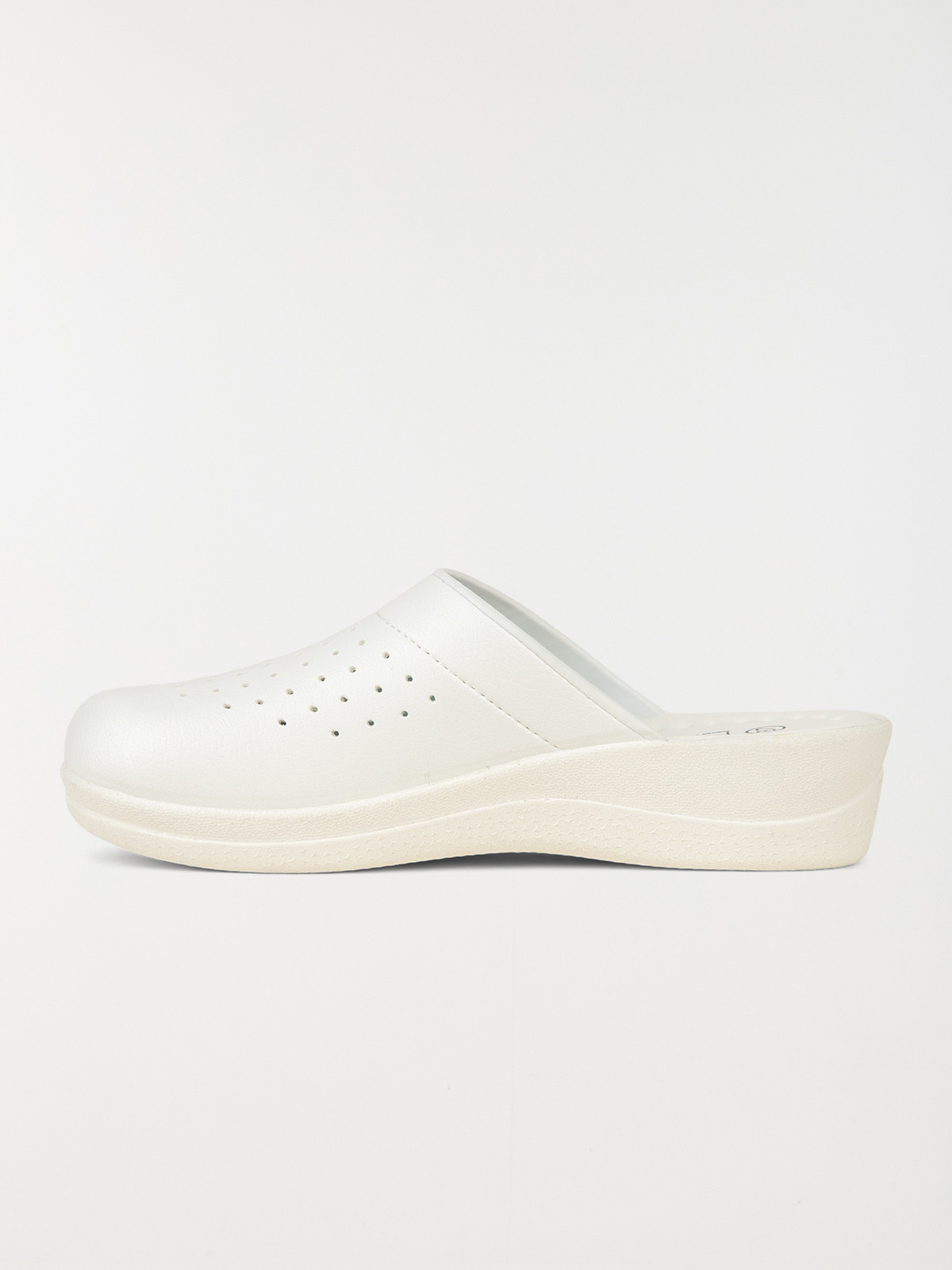 Sabot confort blanc femme (36-41)
