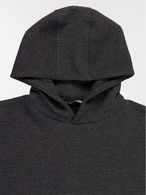 Sweat à capuche uni garçon...