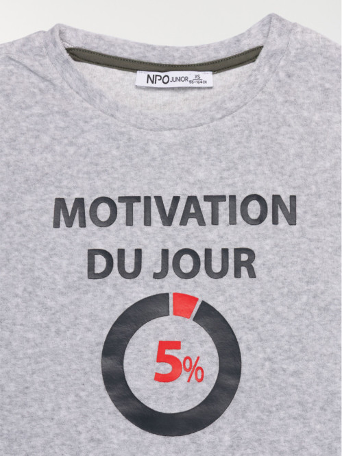 Pyjama velours garçon (XXS-M)