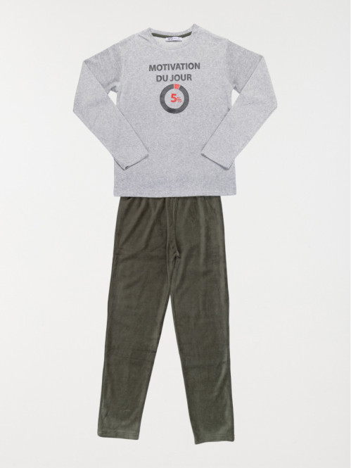 Pyjama velours garçon (XXS-M)