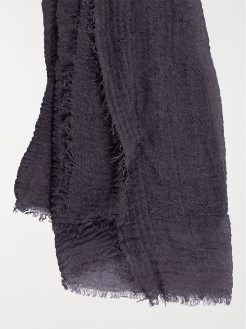 Foulard coloris gris femme