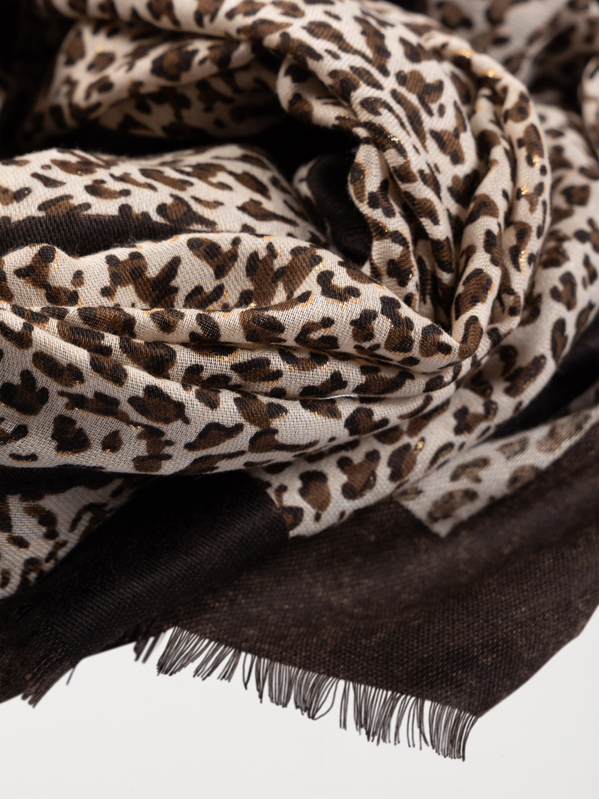 Foulard léopard femme