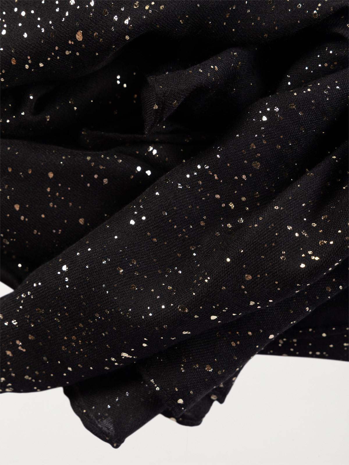 Foulard pailletté noir femme Foulard pailletté noir femme